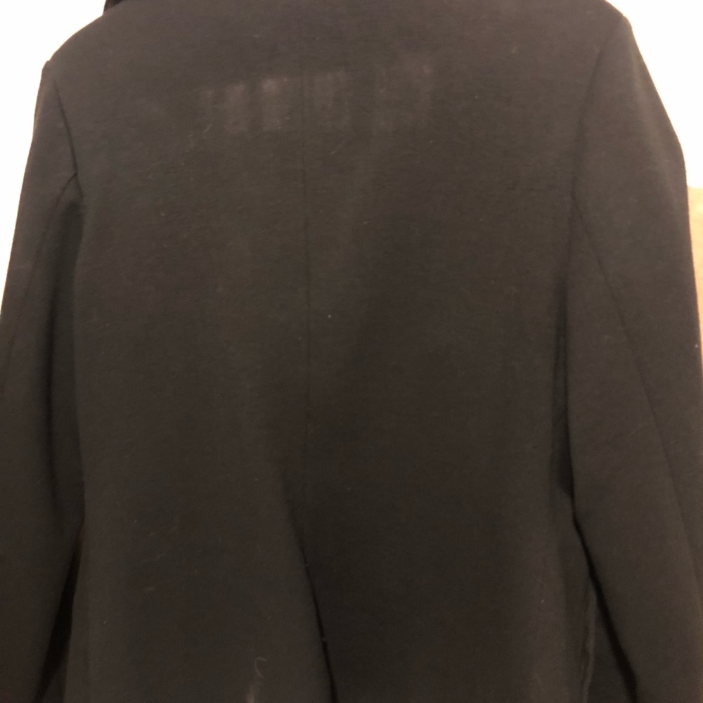 Black Patent and Satin blazer - Picture 3 of 4